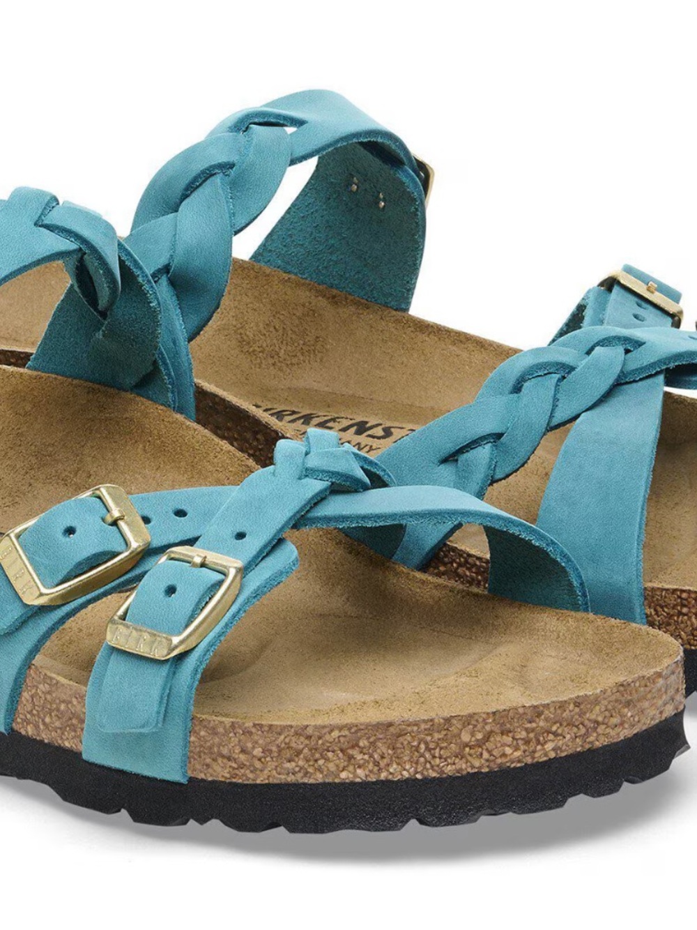 Birkenstock Franca Braided Oiled Leather